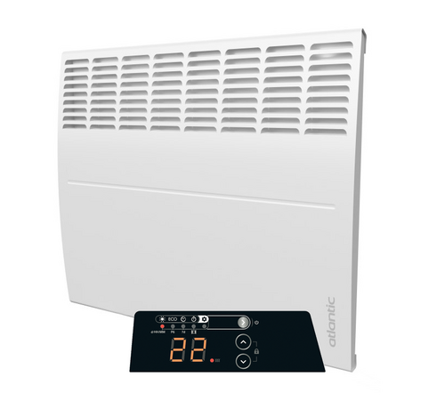 Tweedekans - Ecoflex Atlantic elektrische kachel met instelbare thermostaat - 2500 Watt - 91cm (b) x 46cm (h)