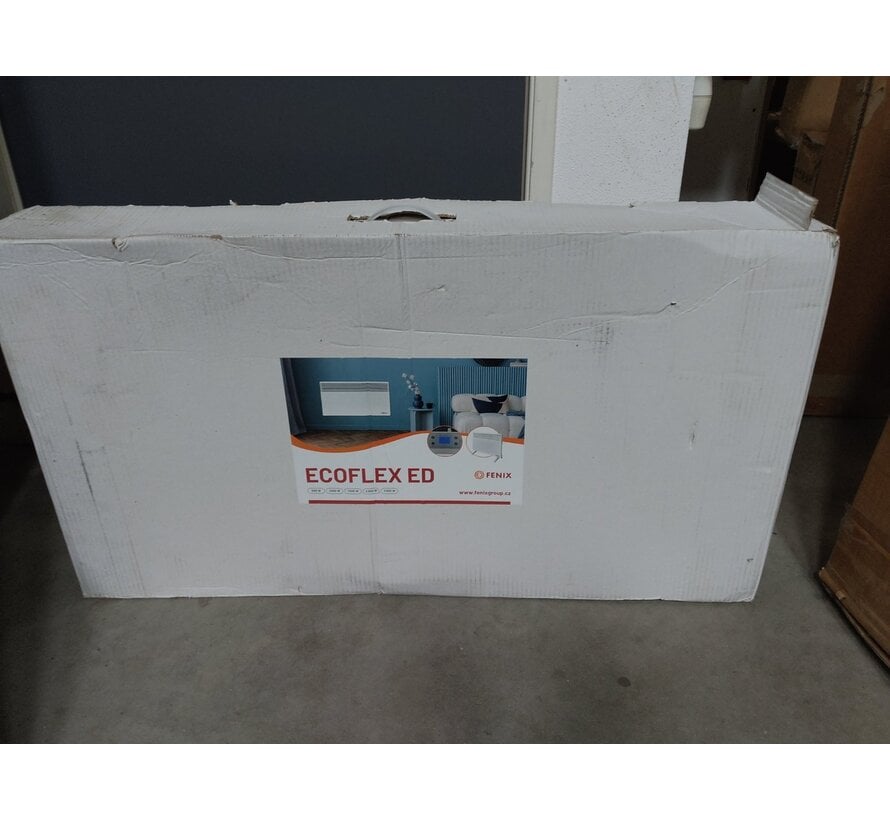 Tweedekans - Ecoflex Atlantic elektrische kachel met instelbare thermostaat - 2500 Watt - 91cm (b) x 46cm (h)