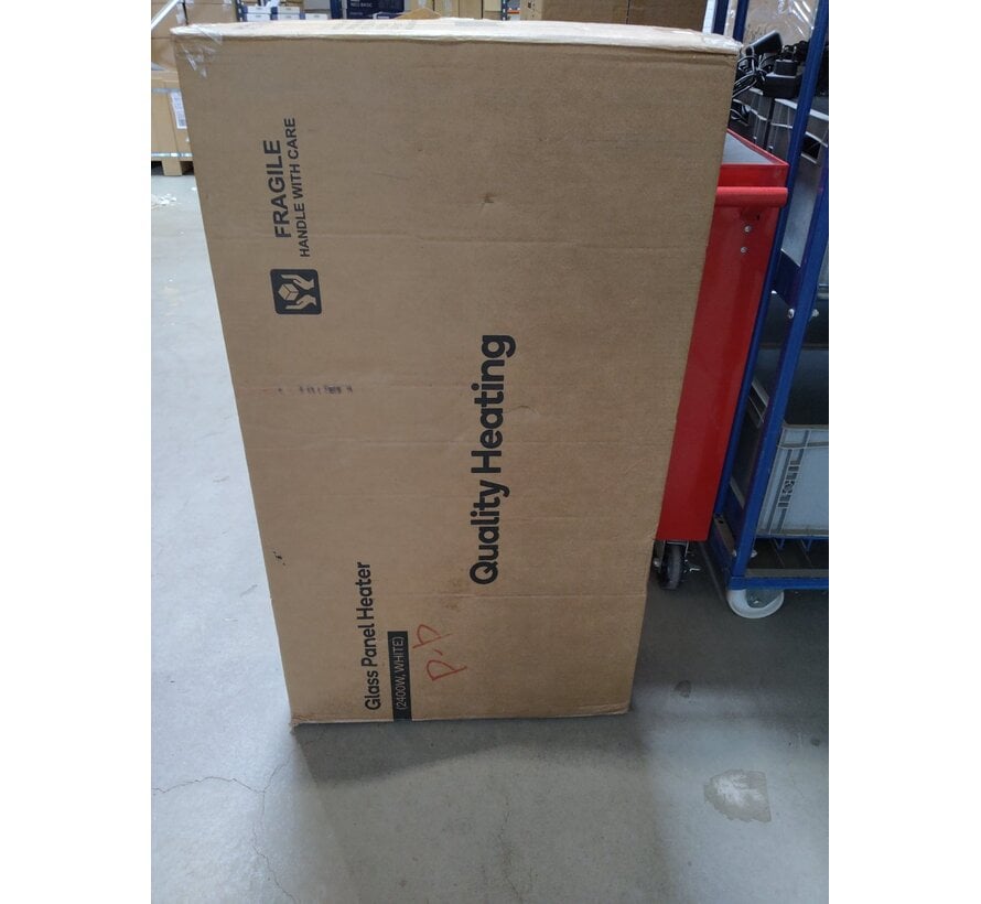 Tweedekans - Quality Heating - Élégance Wifi - Élégance - 83 x 45 cm - 2400Watt