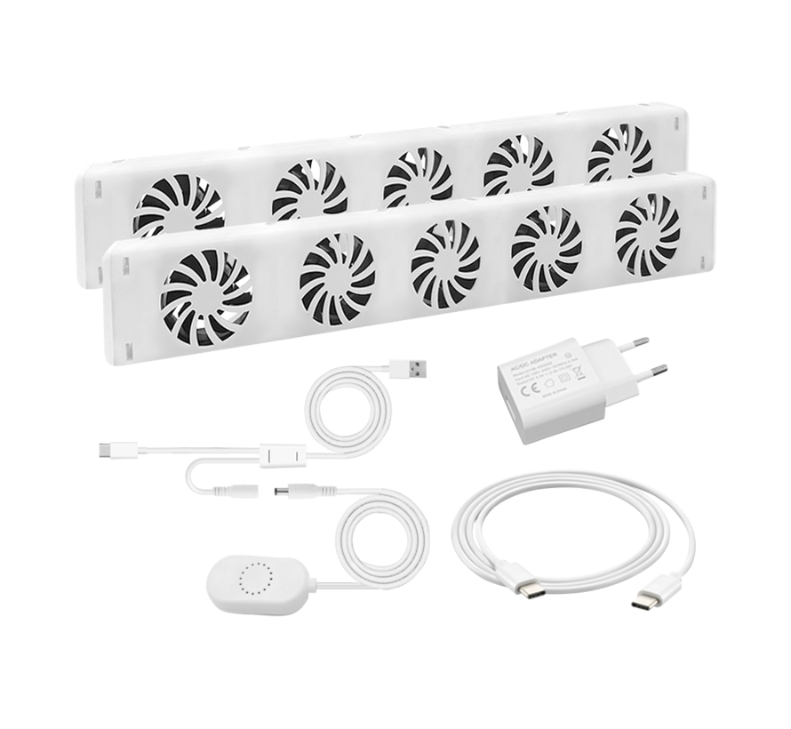 Tweedekans - QH Turbo Booster radiator ventilator duo set - Default