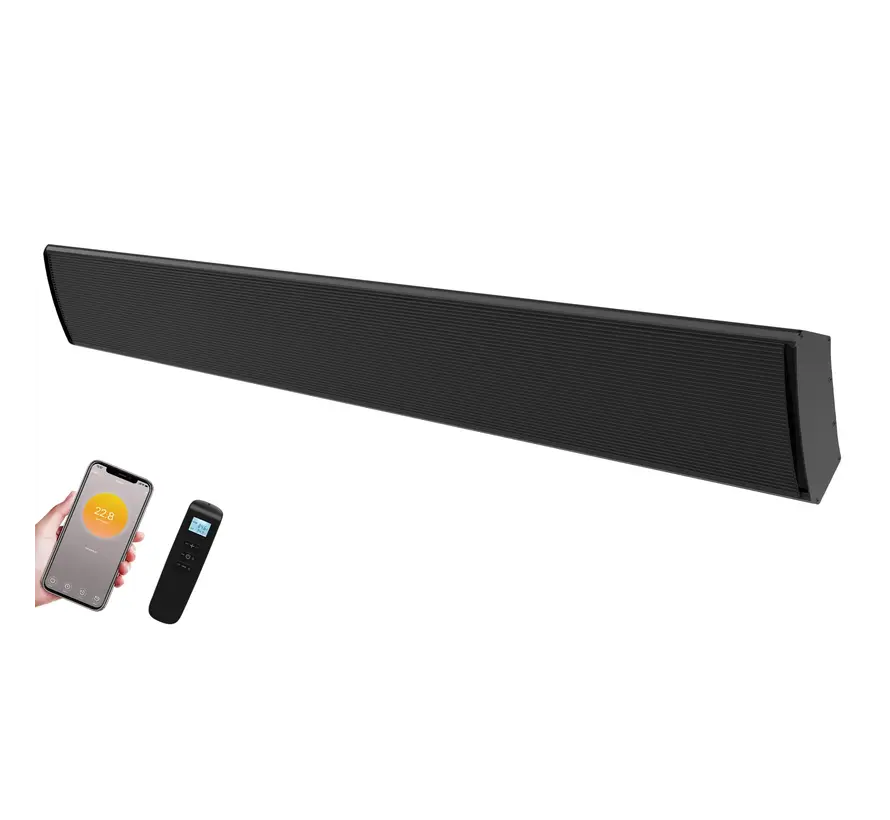 Infrarood terrasheater Fireside Friend met wifi en thermostaat