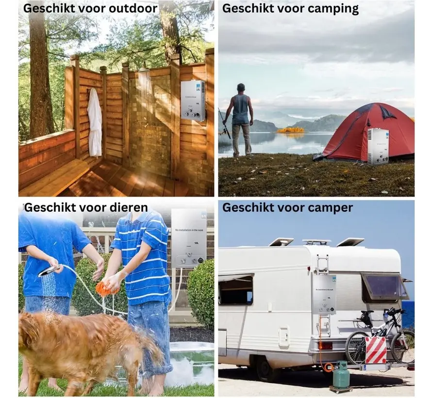 Propaan geiser - LPG geiser
