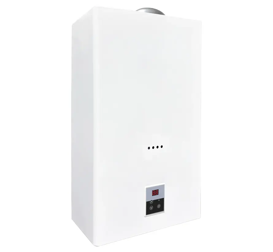 EcoTherm Electronische geiser Digitaal 14L Low Nox Propaan open kamer