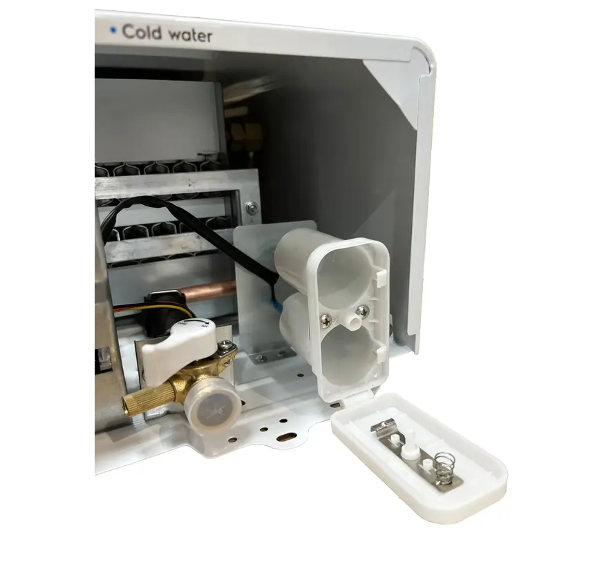 EcoTherm Electronische geiser Digitaal 14L Low Nox Propaan open kamer