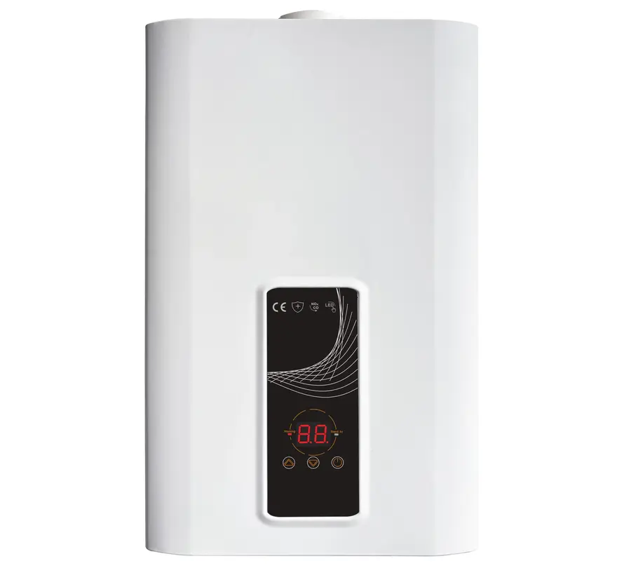 EcoTherm Electronische geiser 230V Digitaal 13L Low Nox Propaan gesloten kamer