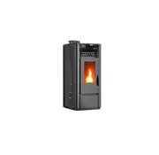 Pelletkachel - 9.6 kW 80 -90 m² - 5 niveaus - timer - KM1009A - Black