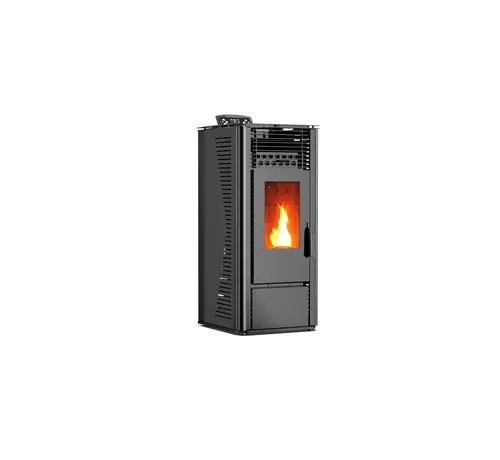 Pelletkachel - 9.6 kW 80 -90 m² - 5 niveaus - timer - KM1009A - Black