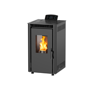 Pelletkachel - 6.9 kW 60 m² - 5 niveaus - timer - KT0702A - Black