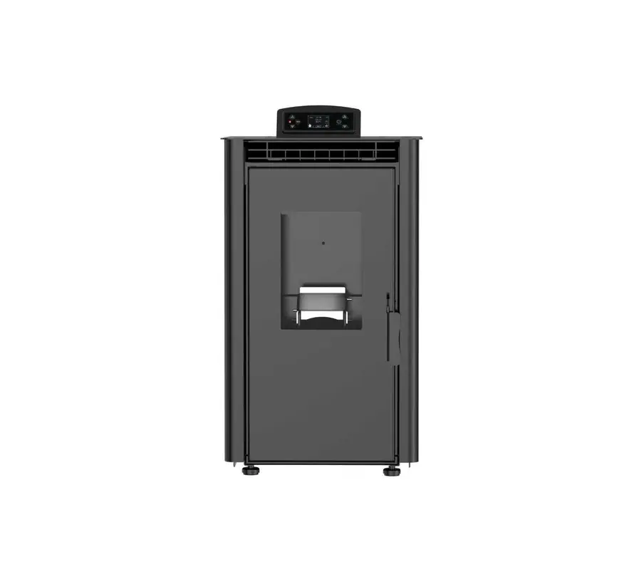 Pelletkachel - 6.9 kW 60 m² - 5 niveaus - timer - KT0702A - Black