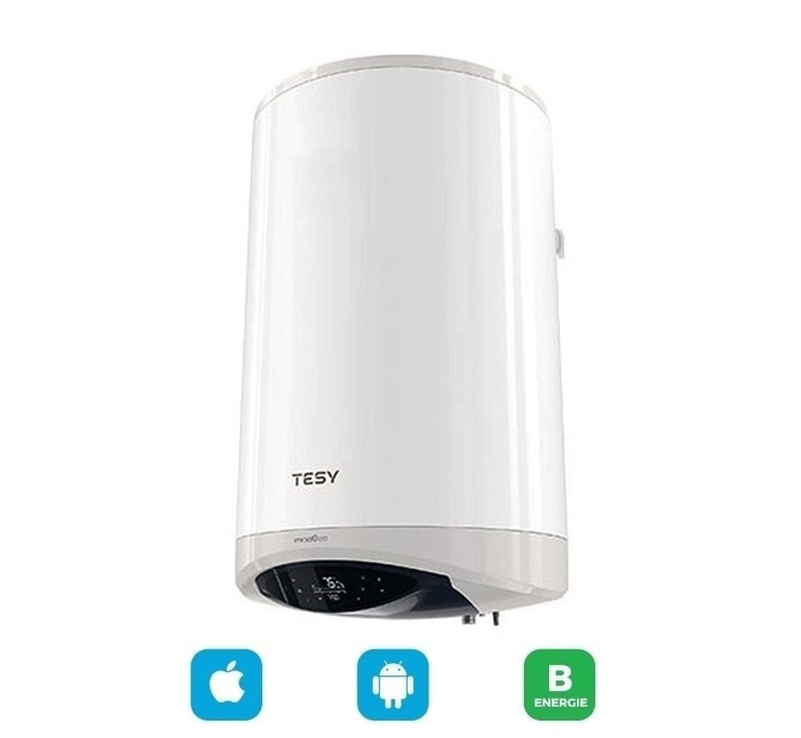Tesy smart Boiler 150 Liter 2,4kw Modeco IOS en Android bedienbaar