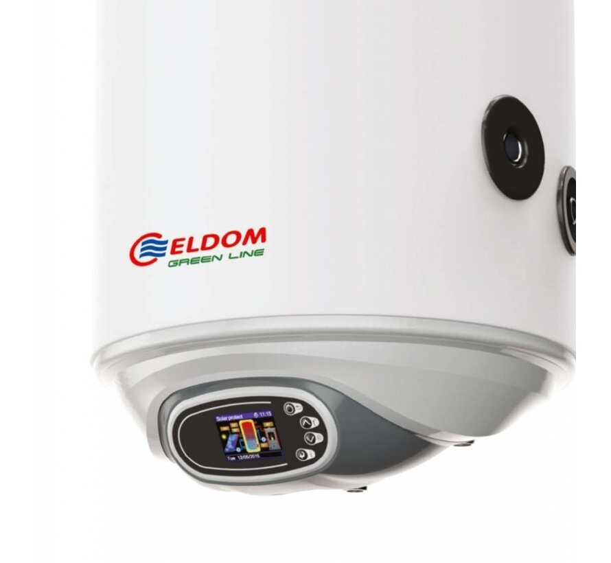 ELDOM Green Line 120 Liter boiler boiler met 1 warmtewisselaar