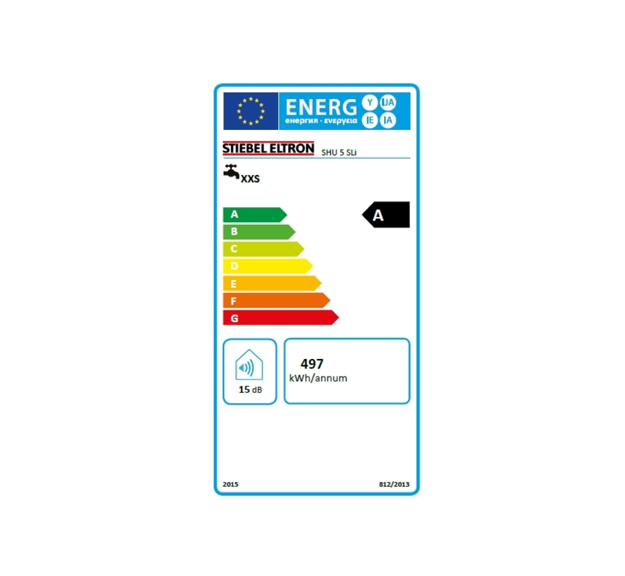 Stiebel Eltron 5 Liter keukenboiler SHU 5 Sli