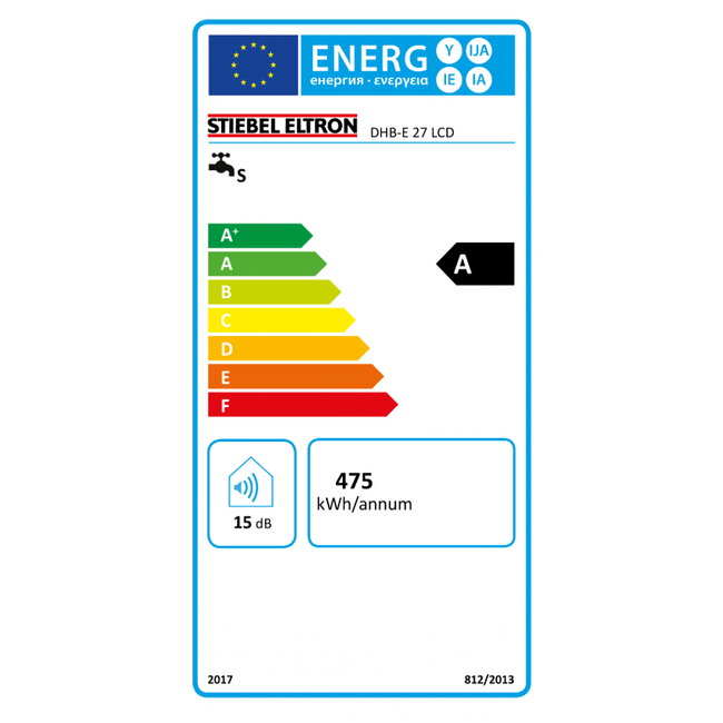 Stiebel Eltron Stiebel Eltron doorstroomboiler DHB-E 27 LCD