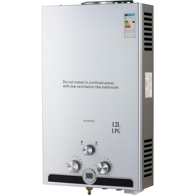 Quality Heating Propaan geiser - LPG geiser 12, 16 of 18 Liter / minuut Boiler