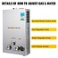 Quality Heating Propaan geiser - LPG geiser 12, 16 of 18 Liter / minuut Boiler