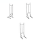 Quality Heating Quality Heating universeel vloerstandaard voor verticale boilers