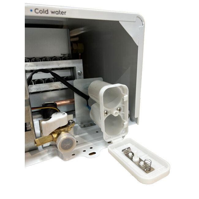 Quality Heating EcoTherm Electronische geiser Digitaal 14L Low Nox Propaan open kamer