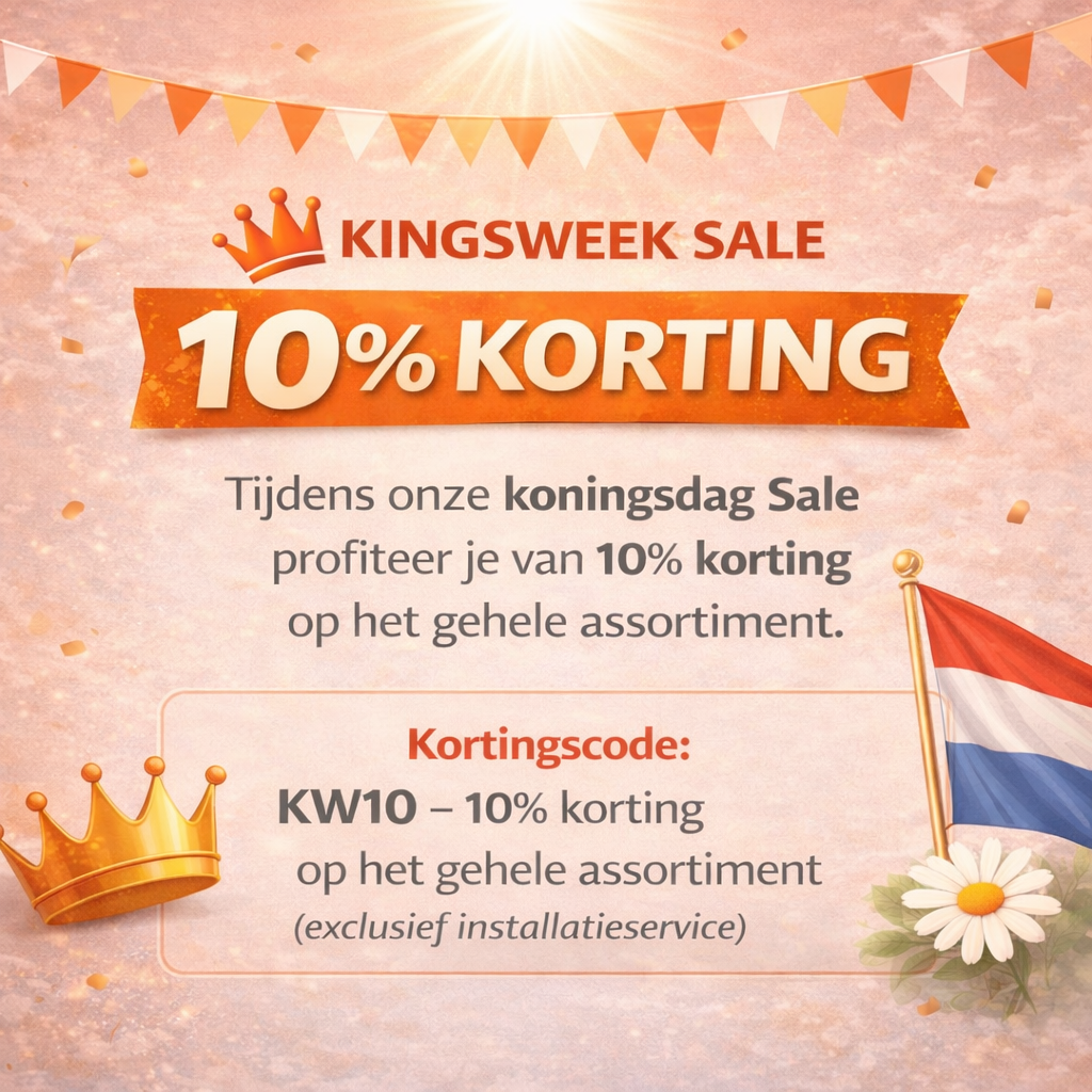 KINGSWEEK SALE 10% korting.