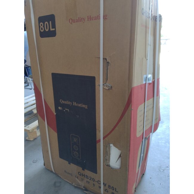 Tweedekans - 80 Liter QH dual tank elektrische boiler met digitale bediening - Default