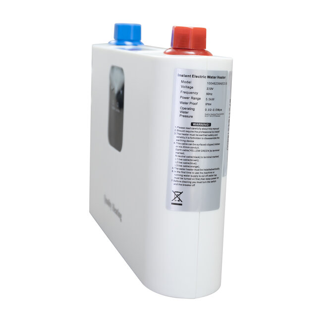 Doorstroomverwarmer 5,5kw Mini Quality Heating