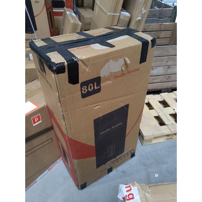 Tweedekans - 80 Liter QH dual tank elektrische boiler met digitale bediening - Default