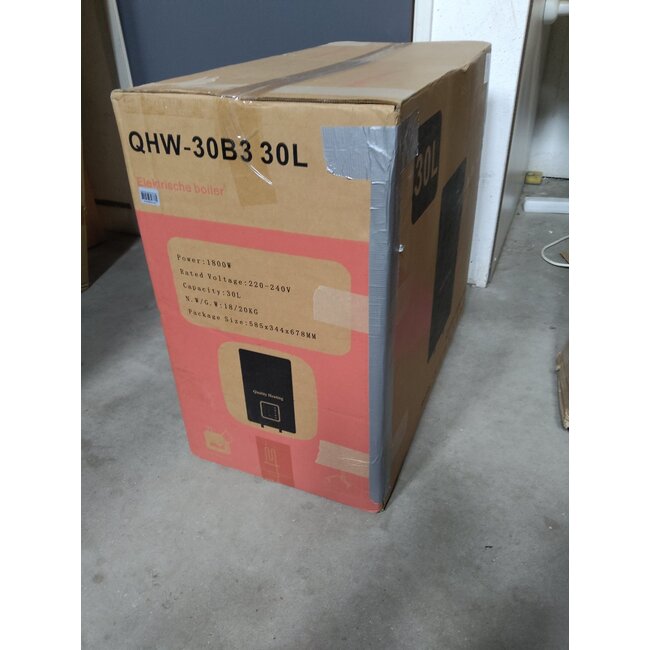 Tweedekans - 30 Liter Performance QH Wifi dual elektrische boiler met digitale bediening - 30 Liter Performance QH Wifi