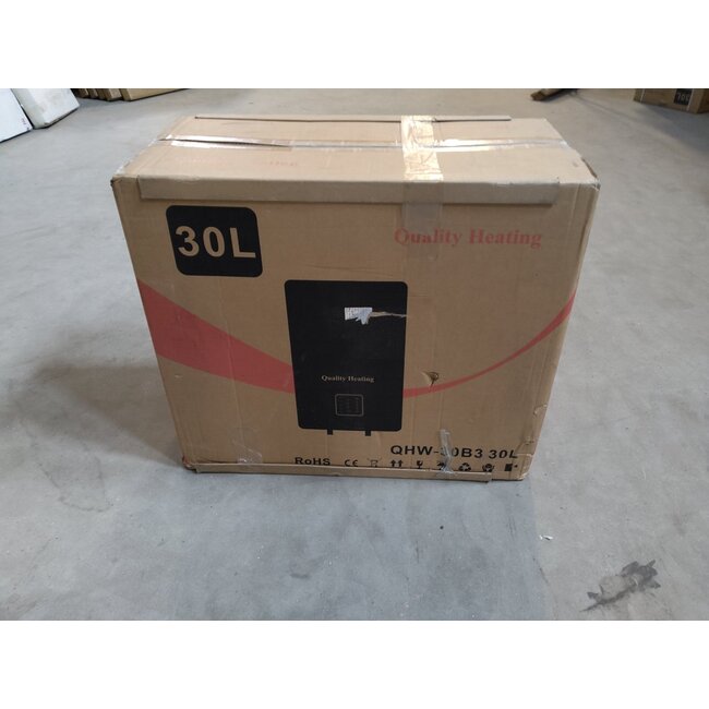 Tweedekans - 30 Liter Performance QH Wifi dual elektrische boiler met digitale bediening - 30 Liter Performance QH Wifi