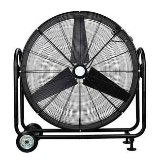Tweedekans - Industriële verrijdbare ventilator 360W – 90 cm - Industriële ventilator 360W