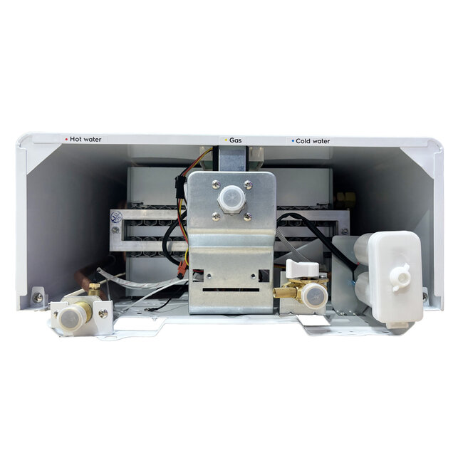 Quality Heating EcoTherm Electronische geiser Digitaal 14L Low Nox Propaan open kamer