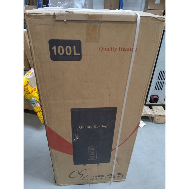 Tweedekans - 100 Liter QH dual elektrische boiler met mechanische bediening - Default
