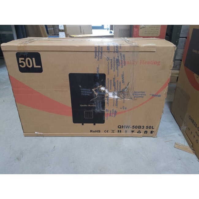 Tweedekans - 50 Liter Performance QH Wifi dual elektrische boiler met digitale bediening - 50 Liter Performance QH Wifi