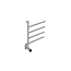 Tweedekans - Elektrische handdoek radiator chrome met thermostaat - Chrome