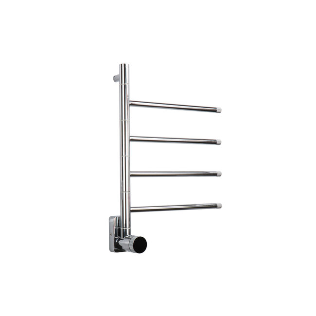 Tweedekans - Elektrische handdoek radiator chrome met thermostaat - Chrome