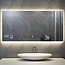 Smart spiegel met led verlichting infrarood verwarming 60X100 350Watt