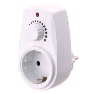 Quality Heating Plug-in dimmer 280Watt max IP20.