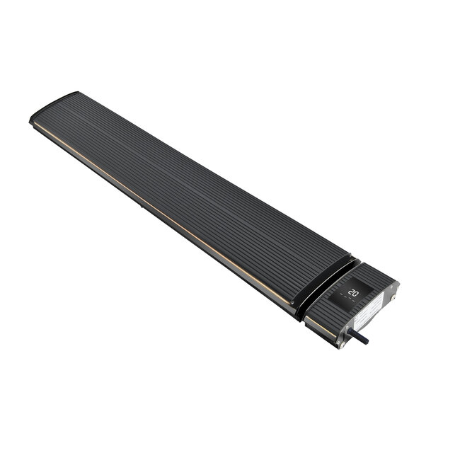 Wifi infrarood terrasverwarmer black heater  1800 - 2400Watt