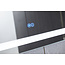 Spiegel 70 x 120 cm frameloos, inbouw led verlichting en anti condens