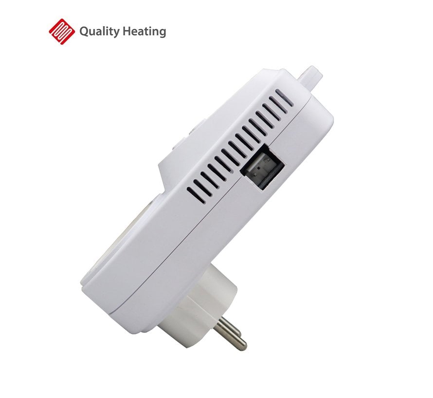 Wifi stopcontact thermostaat met losse sensor QH-42