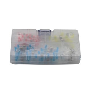 Set van 100 stuks soldeerhulzen met krimpfunctie