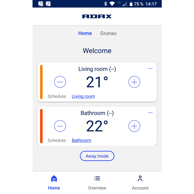 Adax Famn Wifi elektrische verwarming