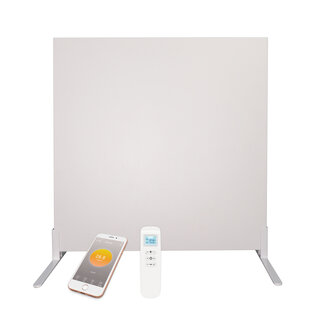 Quality Heating QH-FR  verplaatsbaar infraroodpaneel 350 of 700Watt