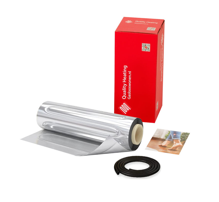 2,5m2 ALU-foil 400Watt set