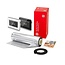 10,0m2 ALU-foil 1600Watt set