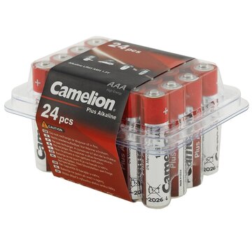 CAMELION AlkalinePlus Typ AAA Voordeelpack 24 suks