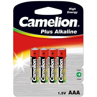 CAMELION AlkalinePlus Typ AAA 4 stuks