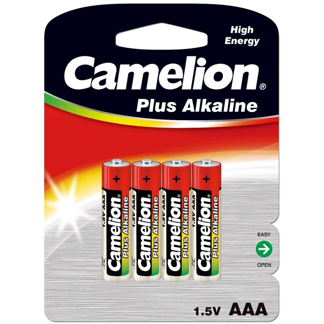 CAMELION AlkalinePlus Typ AAA 4 stuks