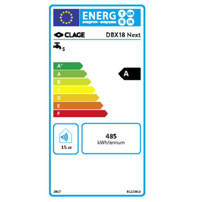 Doorstroomboiler DBX 18 Next, elektronisch 18 kW
