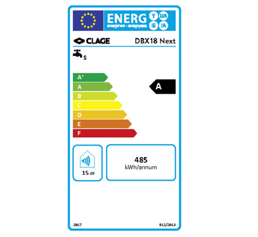 Elektronische doorstroomboiler DBX 21 kW