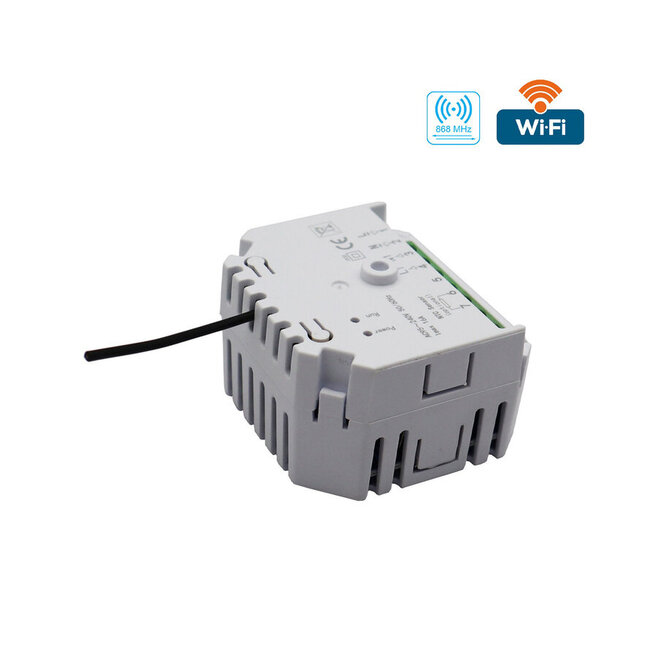 QH-Basic WiFi black thermostaat inclusief inbouw ontvanger