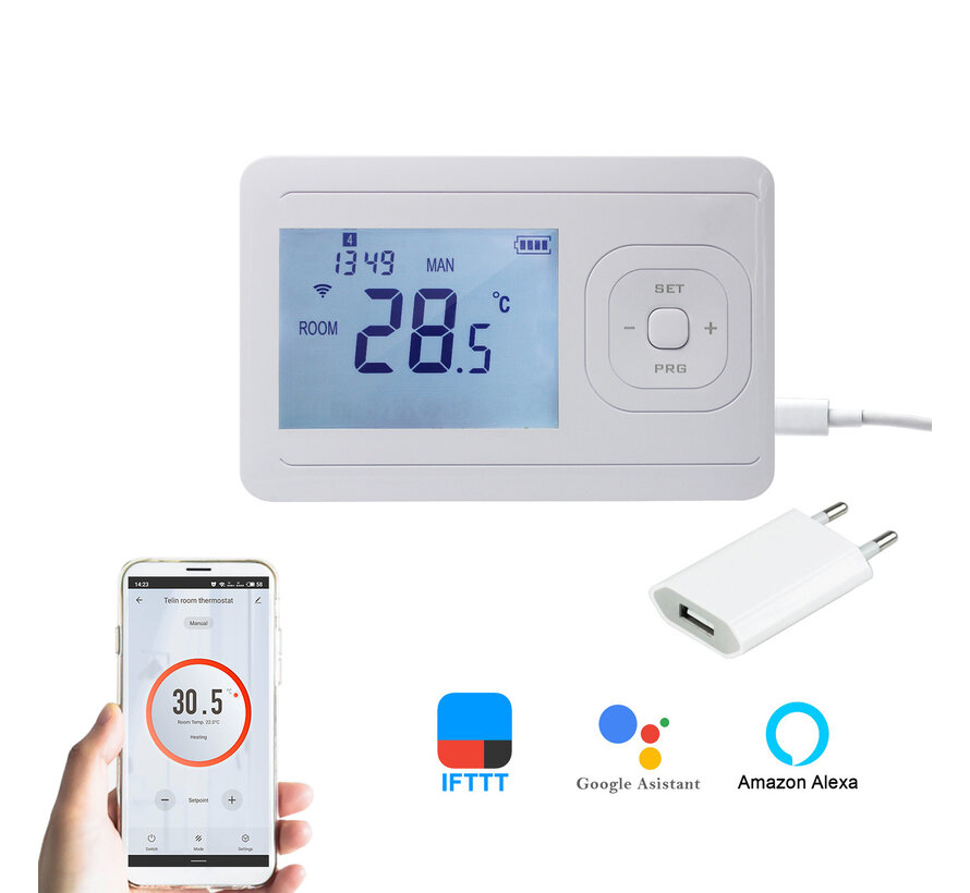 Wifi V3 smart thermostaat los